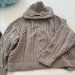 Fear of god Cable Knit hoodie